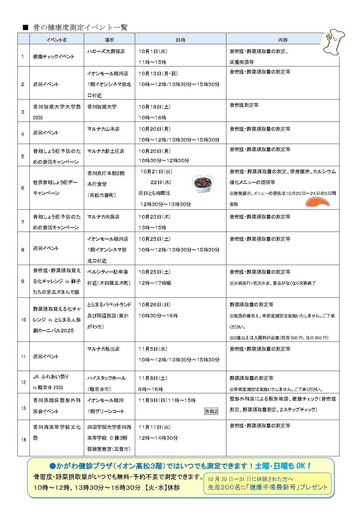 イベント一覧