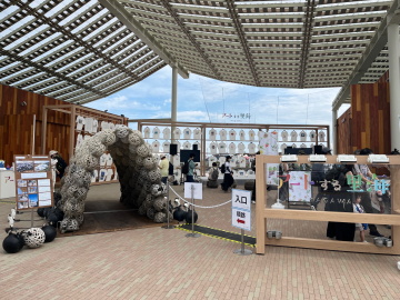 展示コーナーの風景