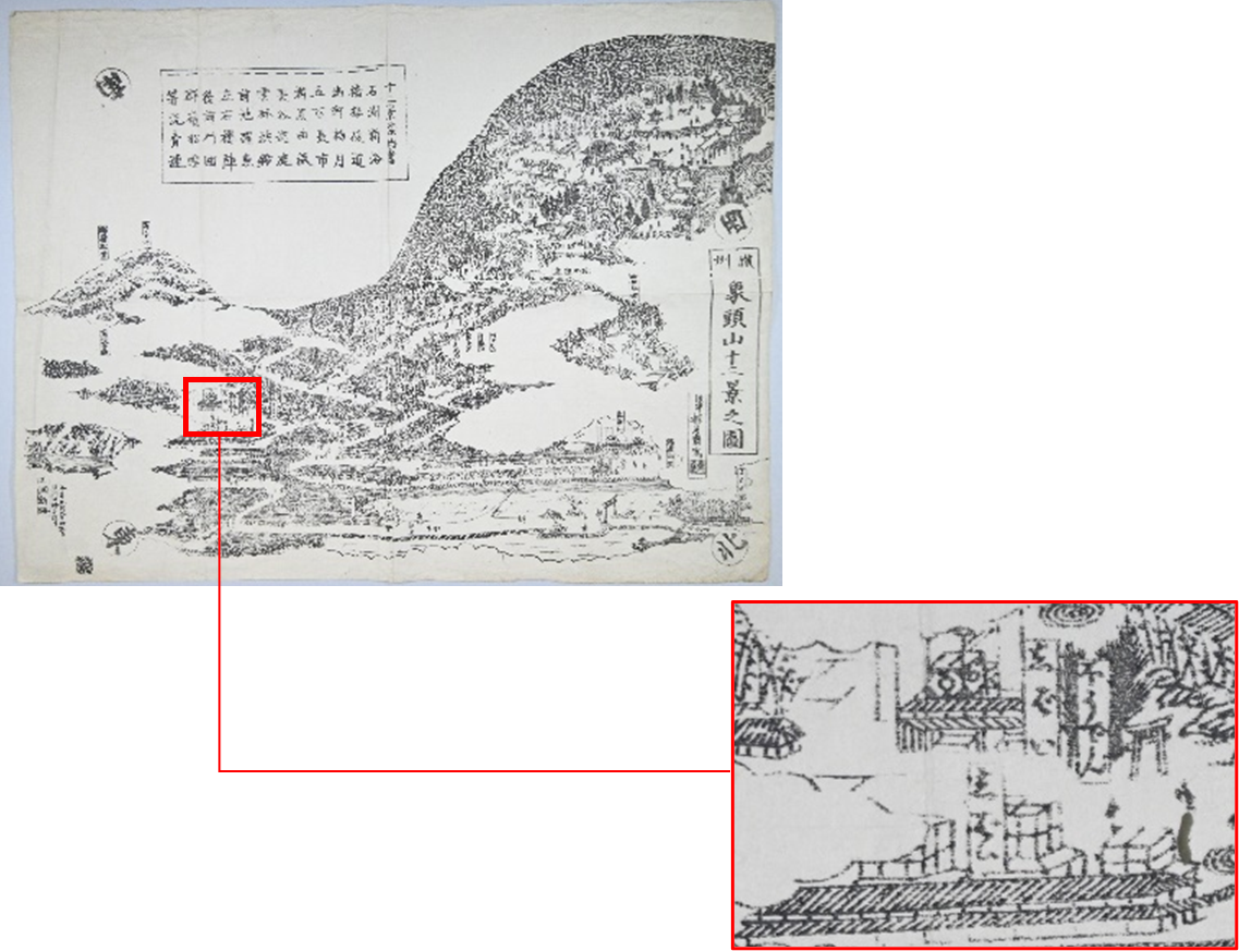 讃州象頭山十二景之図