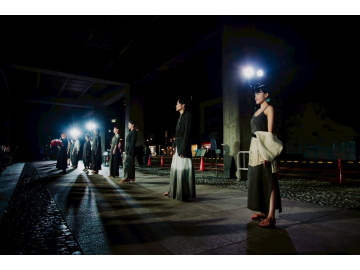 ファッションショーのモデルさん