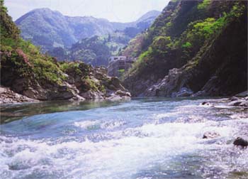 吉野川（大歩危）の写真