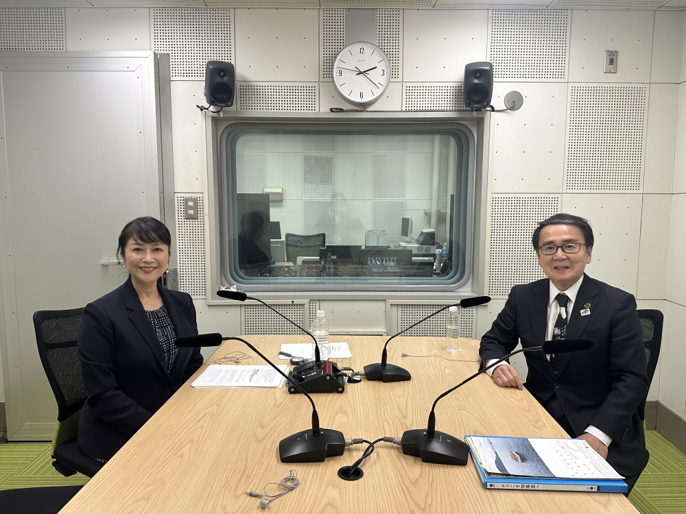 ラジオ収録写真