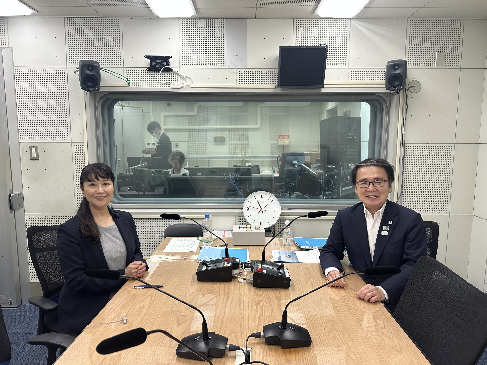 ラジオ収録写真