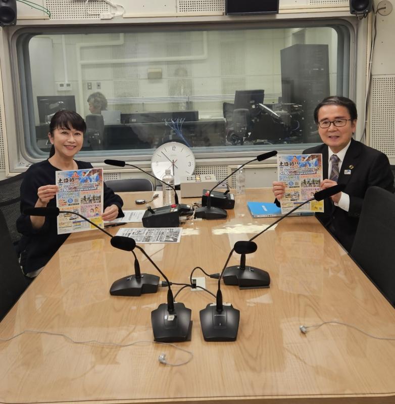 ラジオ収録風景