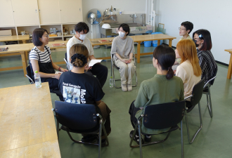 研究生徒の意見交換