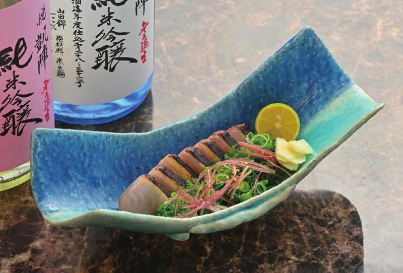 さぬき鰆の炙り塩たたき