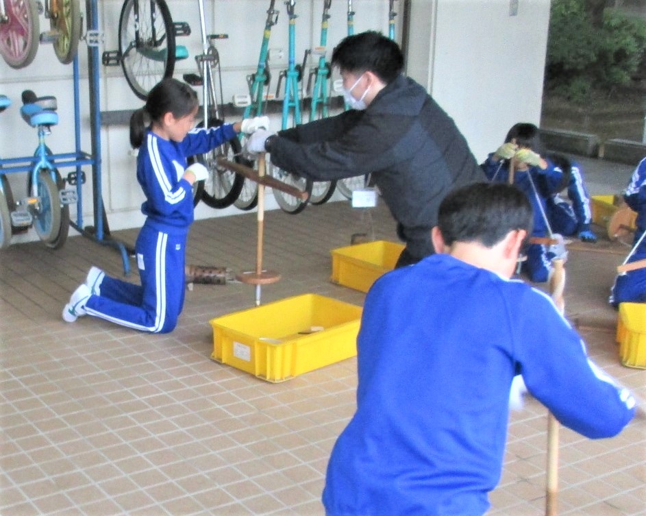 火おこし