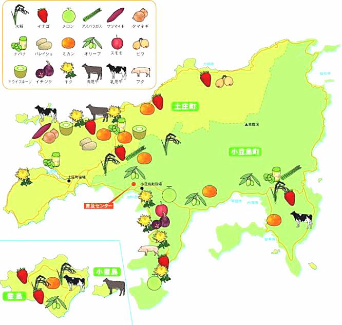 小豆島マップ