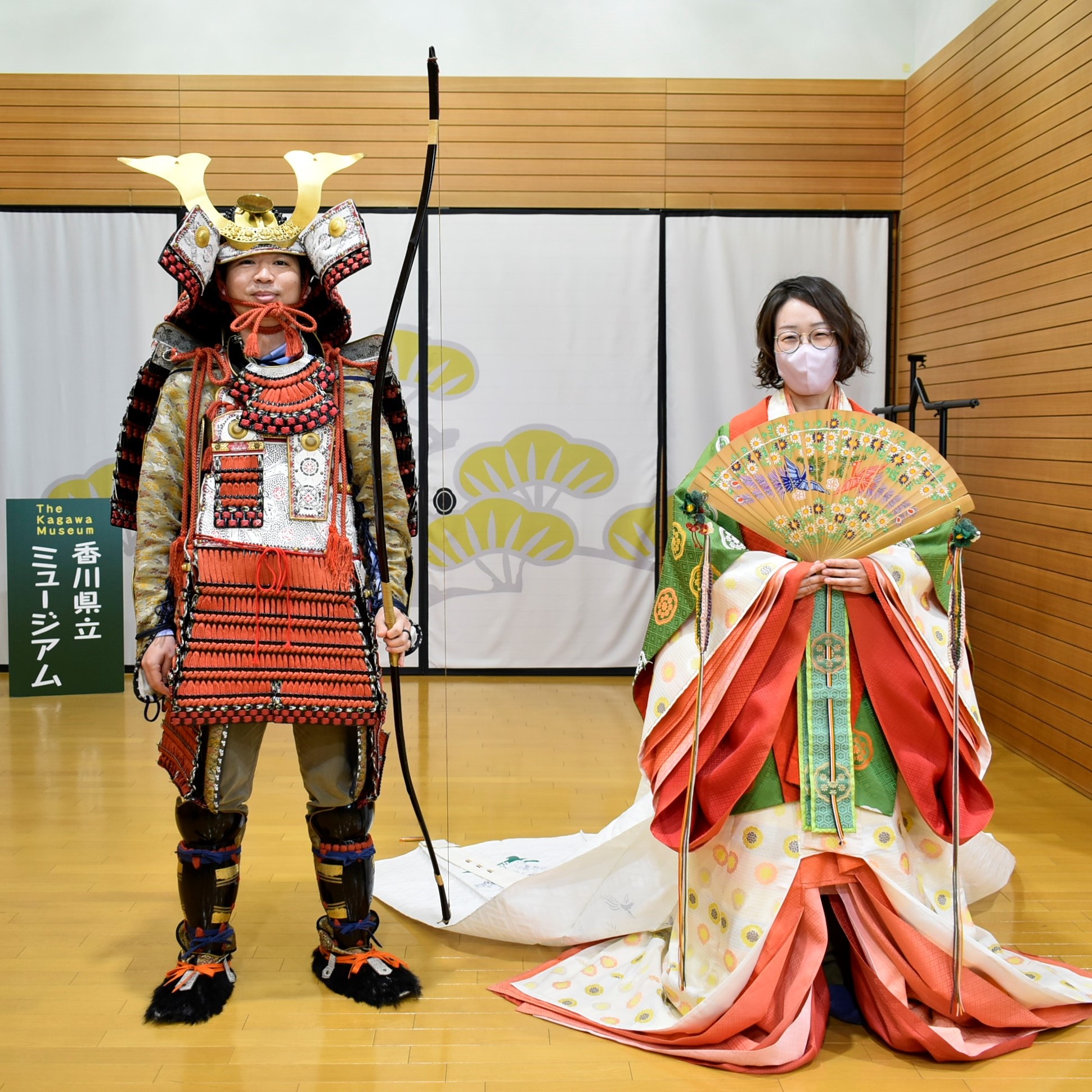 着付け体験写真