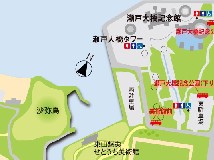 瀬戸大橋記念公園周辺マップ