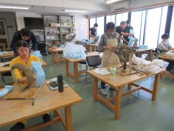 実習中の様子